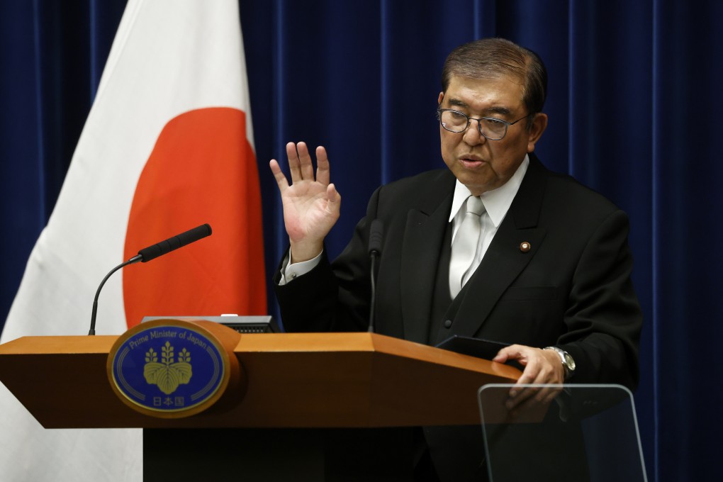 Japanese Prime Minister Shigeru Ishiba. Photo: Pool via Xinhua