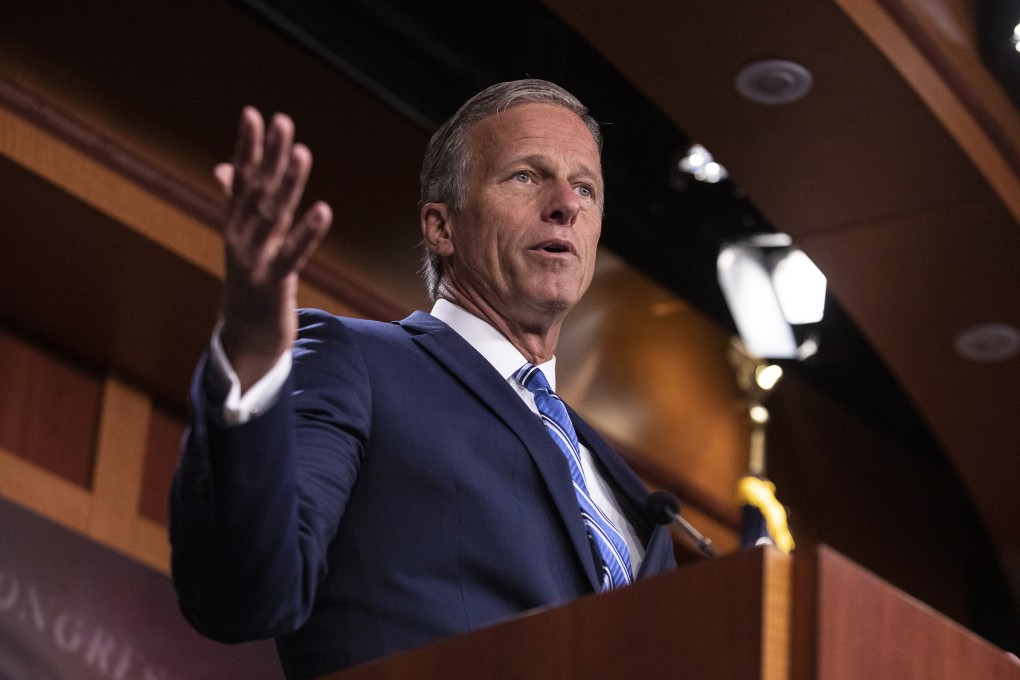 Republican lawmaker John Thune currently serves as the US Senate’s No 2 leader. Photo: TNS