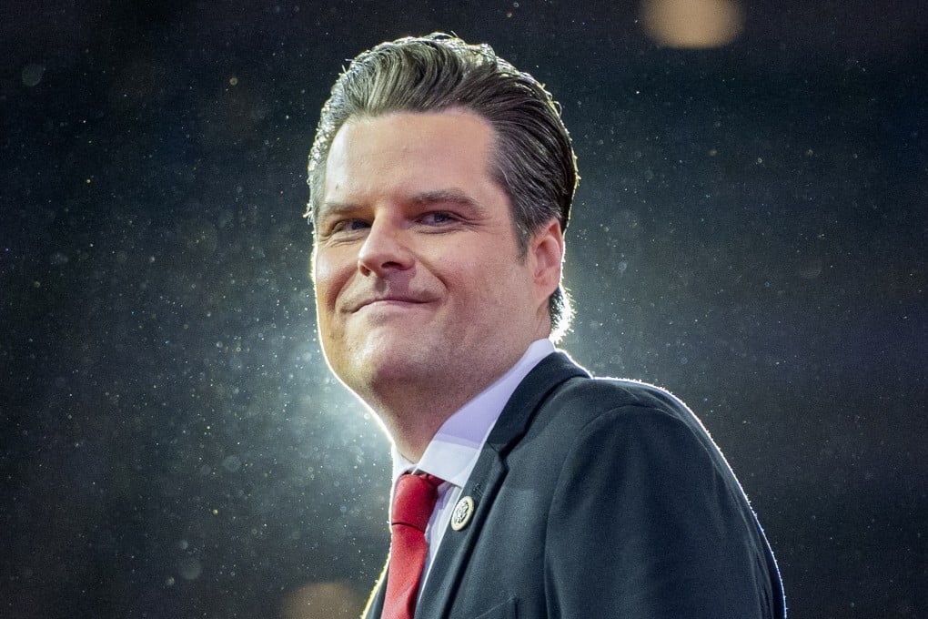 As a lawmaker, Matt Gaetz has reveled in the role of right-wing provocateur. File photo: AP