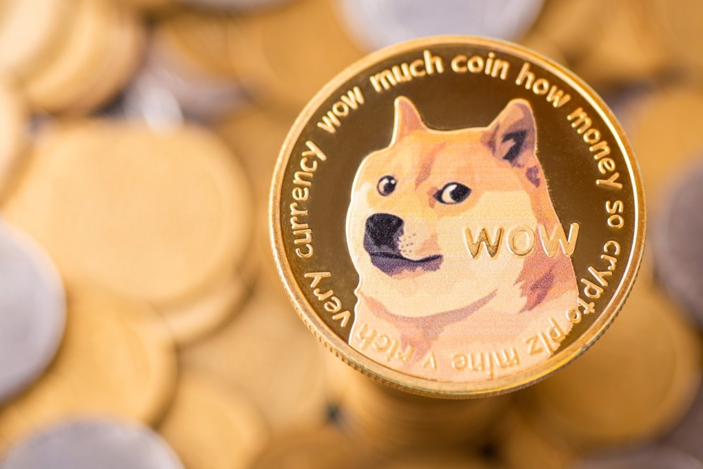 Dogecoin was seen as a joke at first, but has since amassed a group of fans who have periodically sent its price soaring. Photo: Shutterstock