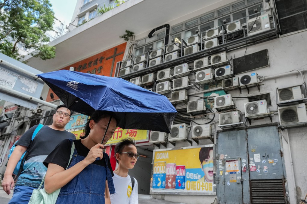 Subsidies for replacing air conditioners are among the relief measures. Photo: Eugene Lee