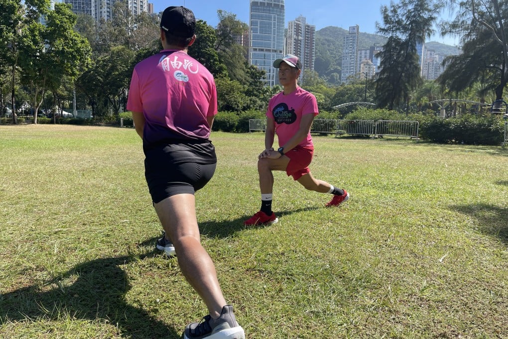 John (left) and charity founder Andrew Ng (right) will launch a project to help change the lives of inmates and rehabilitated people. Photo: Cindy Sui