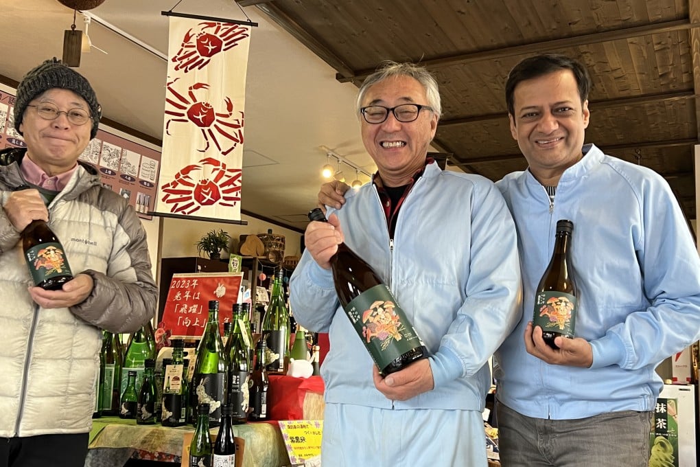 Sake Club India co-founder Ravi Joshi at a sake shop in Japan. Sake is gaining fans overseas, and could be awarded Unesco Intangible Cultural Heritage status. Photo: Sake Club India