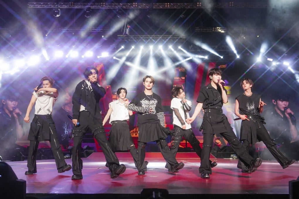 K-pop group Enhypen performs in Macau on January 26, 2024. Photo: Belift Lab