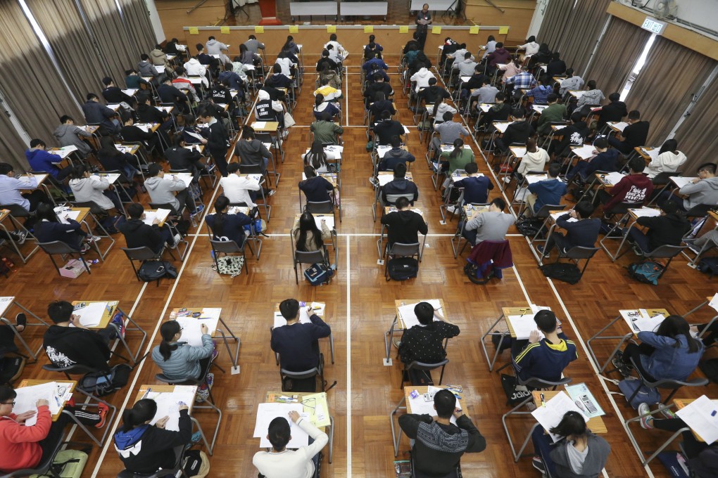The Diploma of Secondary Education refers to Hong Kong’s university entrance examination. Photo: Dickson Lee