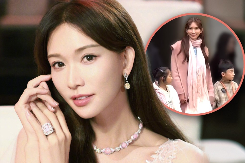 Thanks to Taiwan actress and model Lin Chi-ling’s efforts to build dormitories, rural students can now live closer to their schools, reducing long commutes. Photo: SCMP composite/Weibo/Douyin