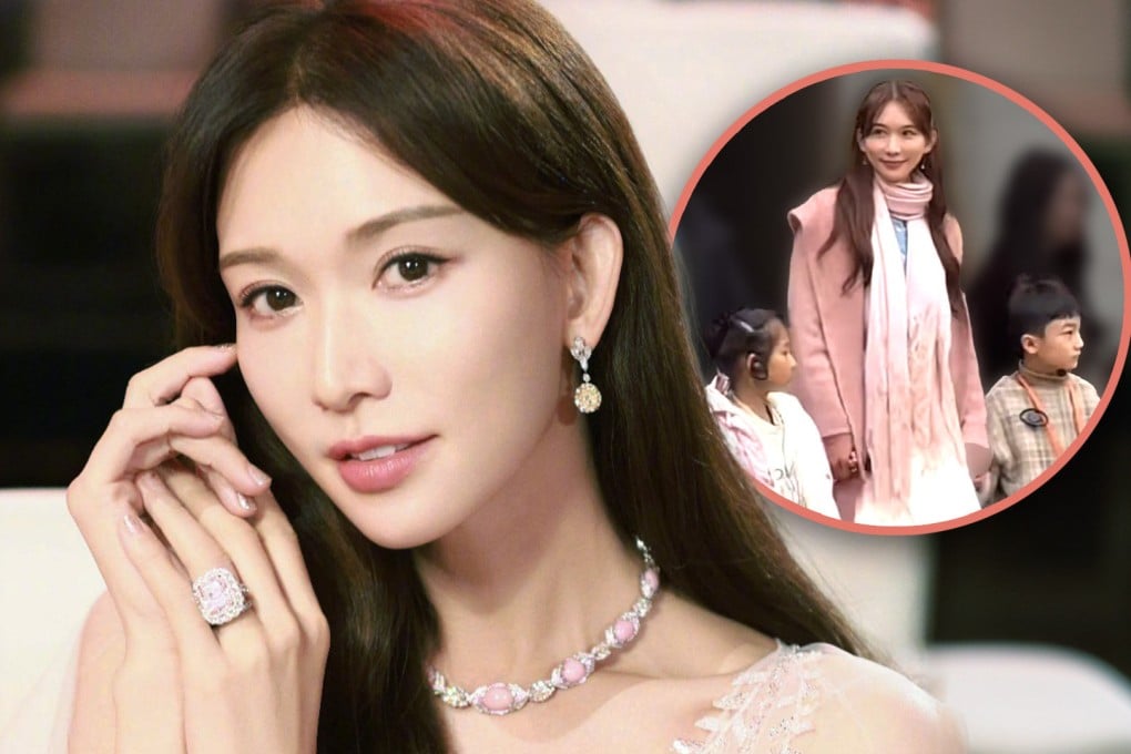 Thanks to Taiwan actress and model Lin Chi-ling’s efforts to build dormitories, rural students can now live closer to their schools, reducing long commutes. Photo: SCMP composite/Weibo/Douyin