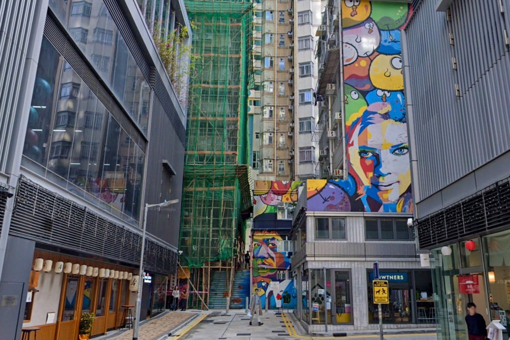 A break-in at a store on Chung Ching Street was reported on Sunday afternoon. Photo: Google Maps