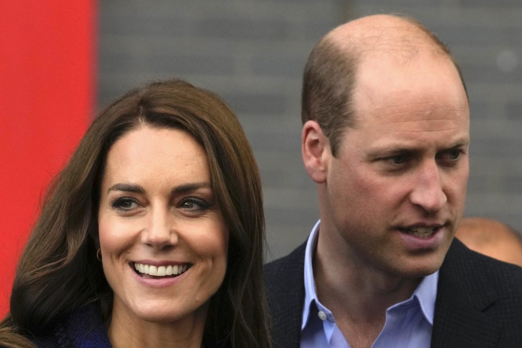 Britain’s Kate, Princess of Wales, and Prince William, Prince of Wales. Photo: AP