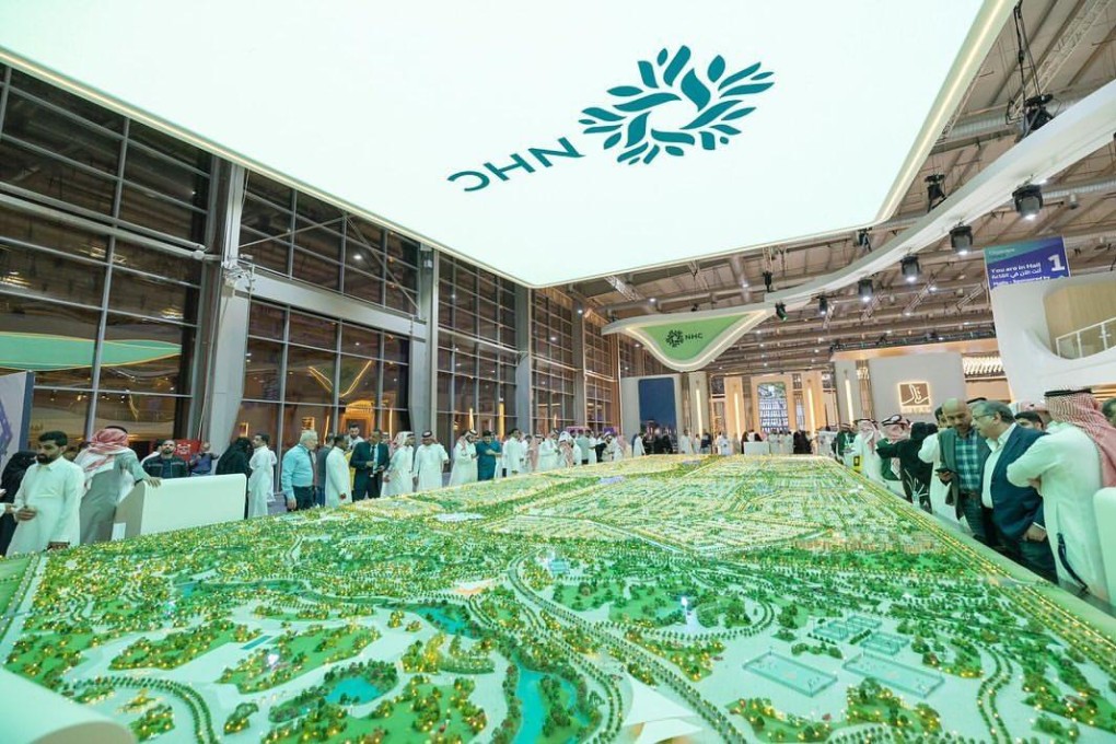 The exhibition booth of the Saudi National Housing Corporation at the Cityscape Global expo in Riyadh, Saudi Arabia on November 11, 2024. Photo: Instagram/saudinhc