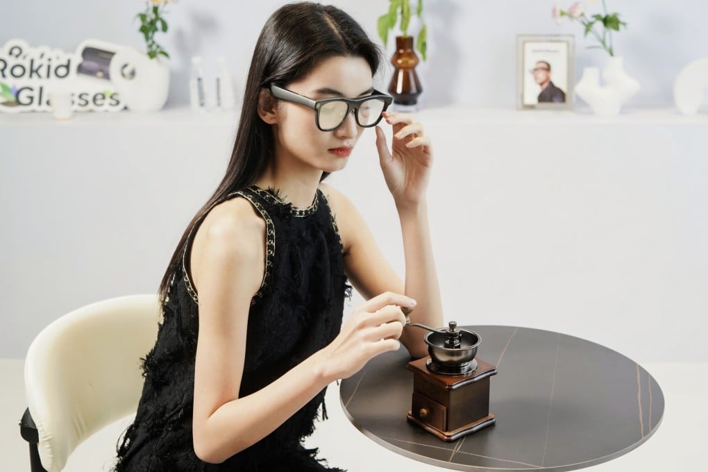 The Rokid Glasses include a number of use cases that are aided by artificial intelligence, including real-time translation and messaging. Photo: Rokid