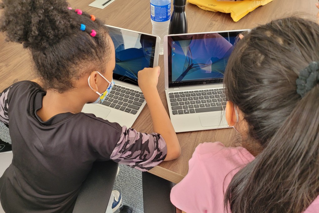 With funding, Grassroots Future will be able to get its own laptops and run more IT programmes for the children of asylum seekers. Photo: Cindy Sui