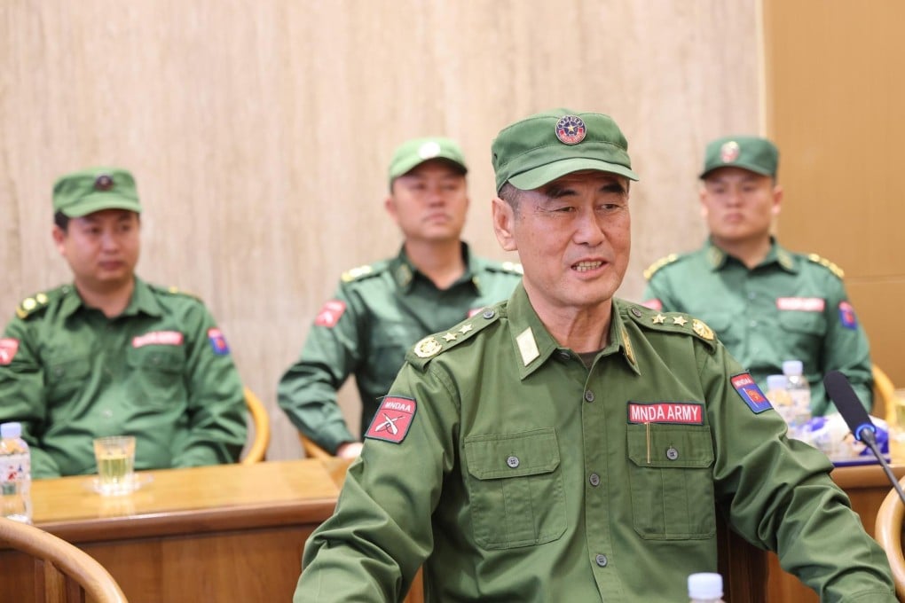 Peng Deren has served as commander of the Myanmar National Democratic Alliance Army since 2009. Photo: MNDAA