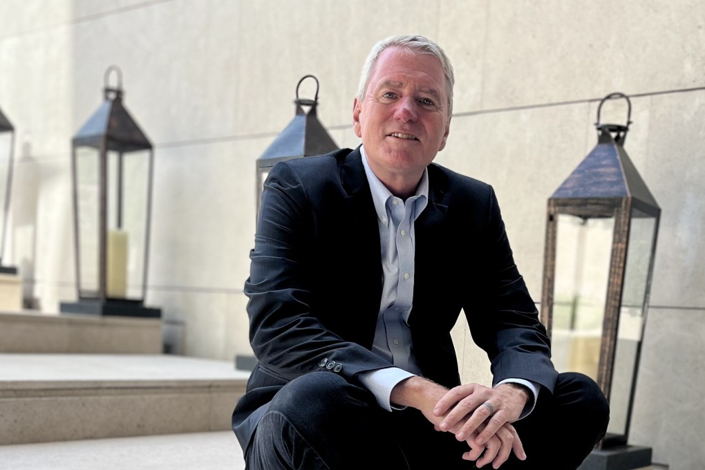 John Wood, founder of U-Go, a non-profit organisation that helps economically disadvantaged young women across the developing world attend university, at Hong Kong in November 2024. Photo: Kylie Knott