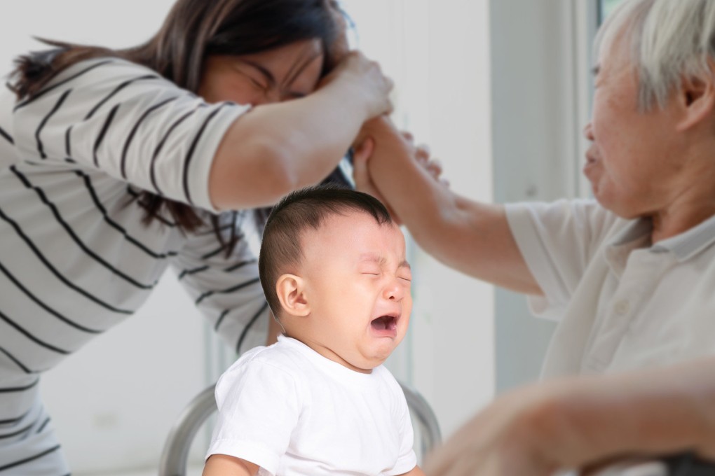 During an argument with her mother-in-law, Xu accidentally dropped her baby, causing a serious head injury. Photo: SCMP composite/Shutterstock
