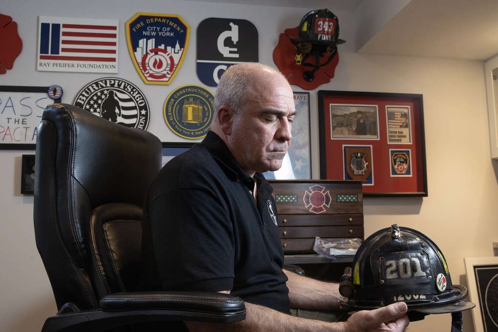 A former firefighter, Joe McKay developed cluster headaches after spending weeks in the dust and smoke at the World Trade Center after 9/11. Psilocybin offered relief from them when prescription drugs failed. Photo: TNS