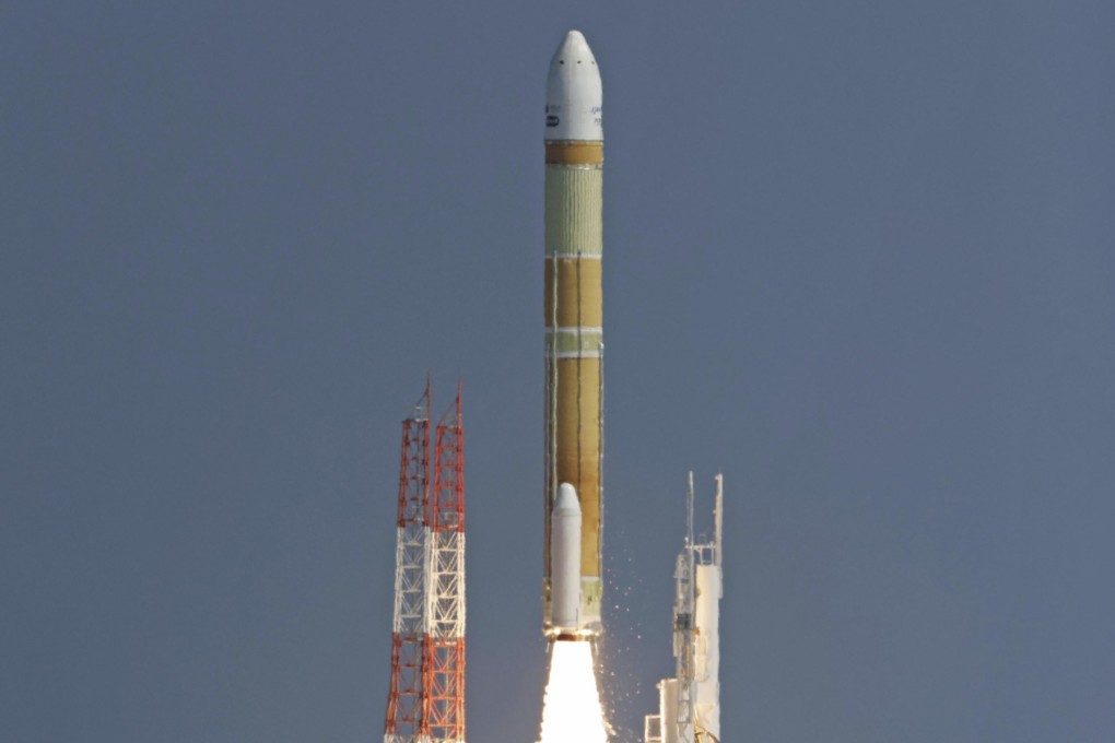 An H3 rocket lifts off from Tanegashima Space Centre in Kagoshima, southern Japan last year. Photo: AP
