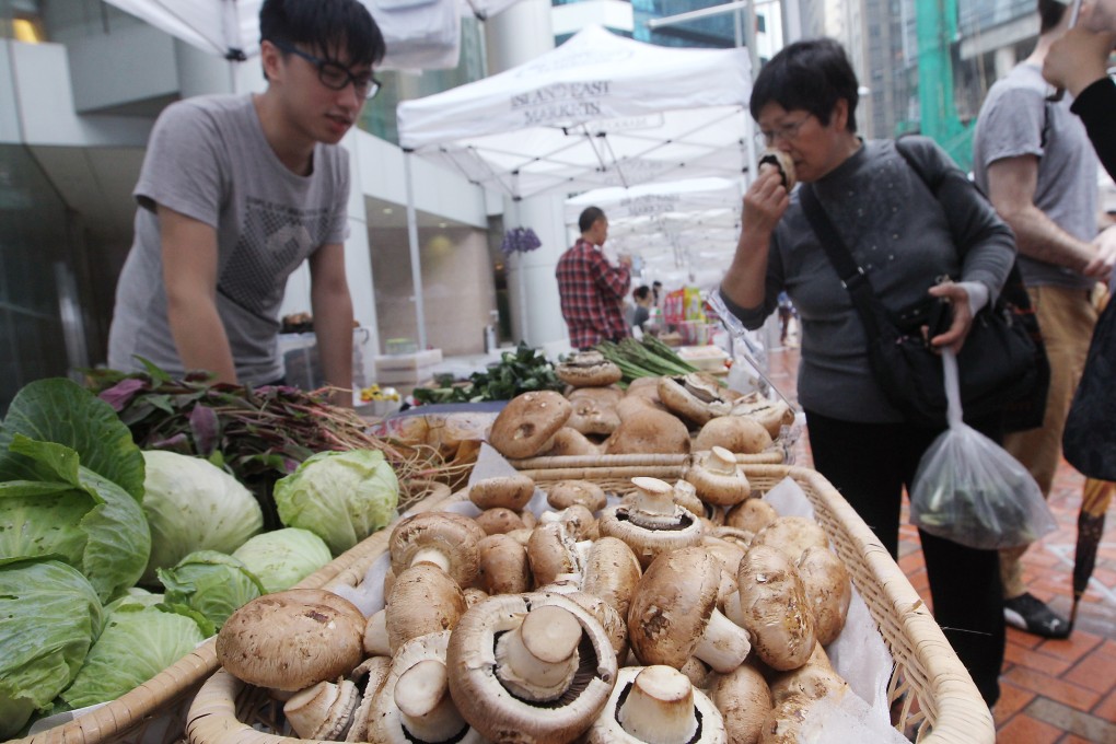 Organic produce sold in Hong Kong may not actually be organic, due to a lack of rules and official oversight. Photo: SCMP