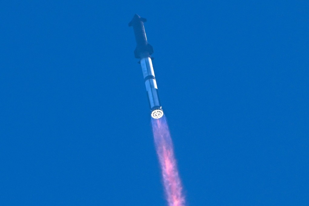 The SpaceX Starship lifts off from Starbase near Boca Chica, Texas. Photo: AFP