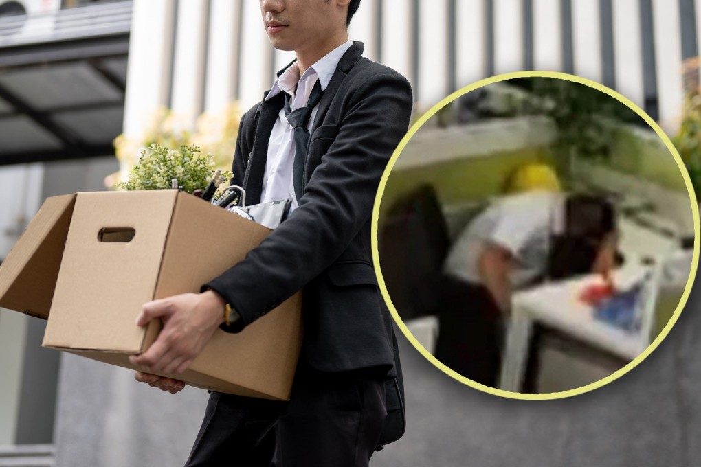 A long-serving employee in China was fired for napping after working late, sued the company, and received US$48,000 in compensation. Photo: SCMP composite/Shutterstock/Baidu