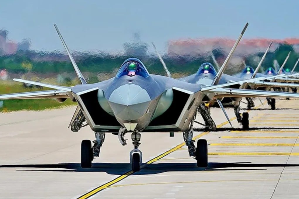 The Chengdu J-20 stealth fighter jet entered military service in September 2017. Photo: PLA Air Force