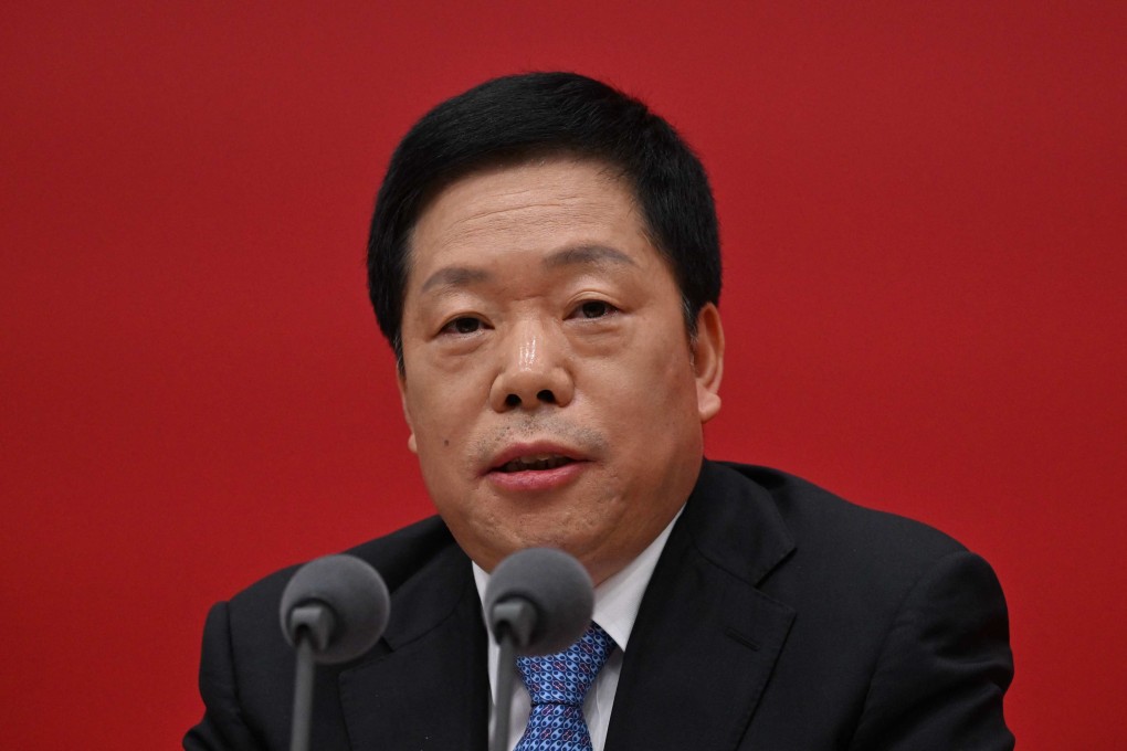 Han Wenxiu, deputy director of the Central Financial and Economic Affairs Commission’s general office. Photo: AFP