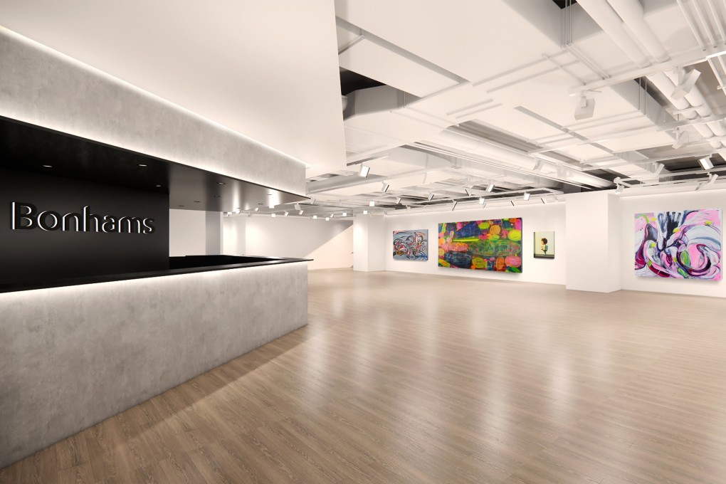 Bonhams’ new Asia headquarters in Hong Kong spans three floors of Six Pacific Place in Admiralty and features a permanent saleroom, gallery space and office.