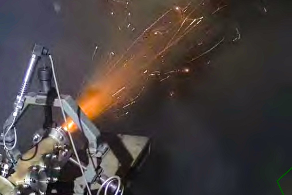 The world’s first underwater ramjet engine, powered by boron fuel, has been developed by PLA scientists. Photo: National University of Defence Technology