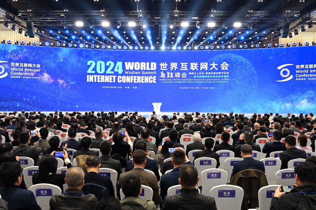 The creation of China’s AI Experts Committee was announced during the 2024 World Internet Conference held in Wuzhen, eastern Zhejiang province. Photo: Xinhua