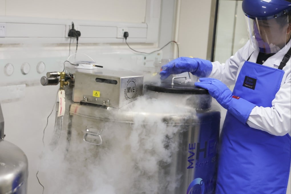 The new research facility offers a one-stop support platform for clinical trials, with a biobank capacity of more than 400,000 samples including tissues, blood, cells and DNA. Photo: Dickson Lee