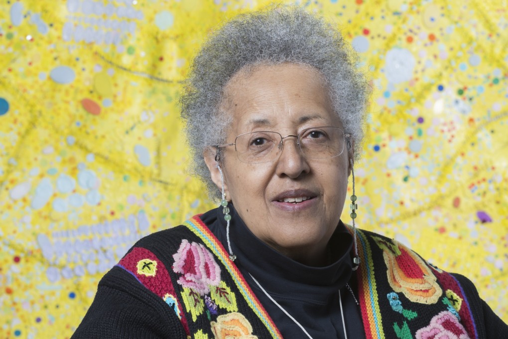 American artist Howardena Pindell, whose first solo exhibition in Asia is at White Cube Hong Kong until January 8, 2025. Photo: Nathan Keay