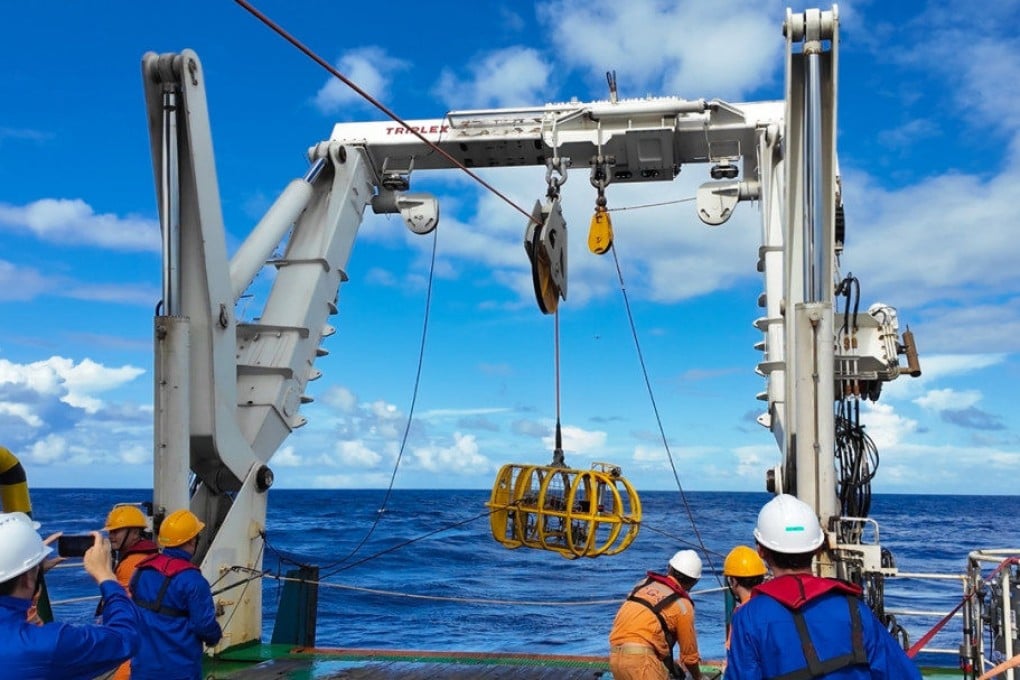 China has built the world’s first machine capable of laying submarine cables in the Challenger Deep, the deepest known place on Earth. Photo: Dalian Maritime University