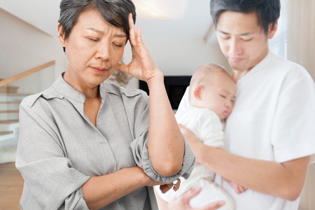 A man in China brought home a surrogate baby one year after the death of his wife in order to claim her inheritance. Photo: SCMP composite/Shutterstock