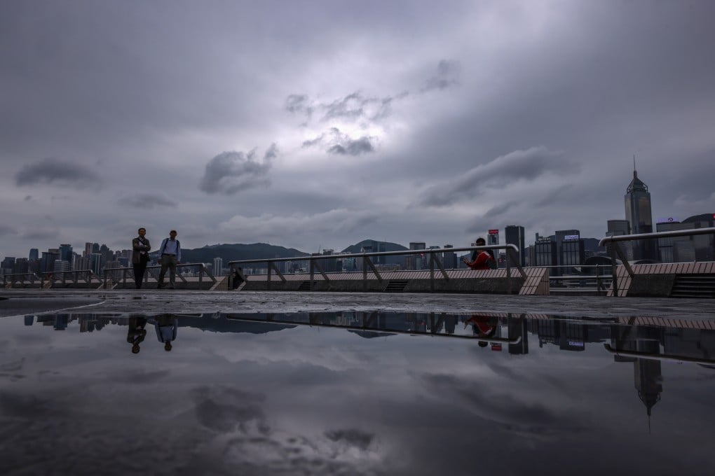 The Tsim Sha Tsui promenade. The Observatory said initial estimates placed the local intensity at II on the Modified Mercalli Intensity Scale, meaning the tremors could be felt by people at rest or on upper floors of buildings. Photo: Nora Tam