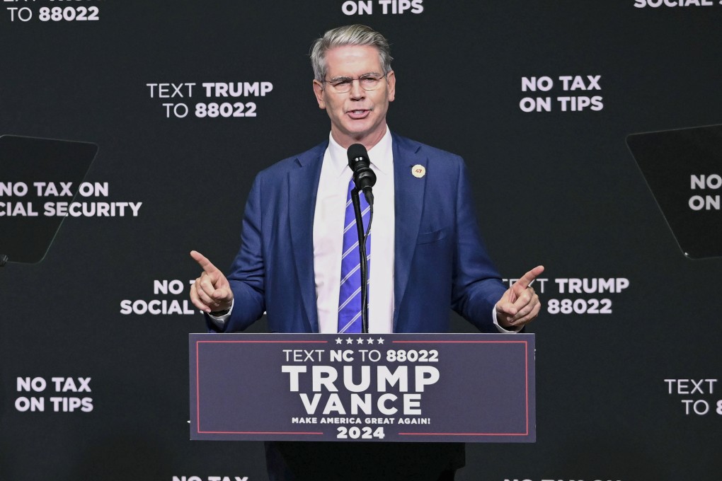 Scott Bessent, a major economic adviser and fundraiser during Donald Trump’s presidential campaign, is a supporter of the returning leader’s tariffs policy. Photo: AP