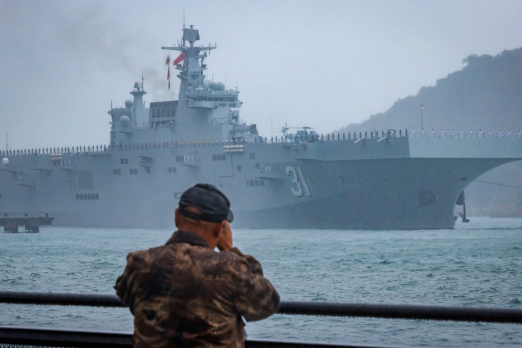 The Hainan is docked at China Merchants Wharf pier in Kennedy Town. Photo: Eugene Lee