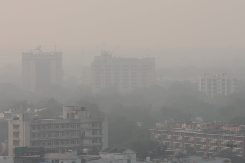 A view of the city amid heavy smog in New Delhi. Photo: EPA-EFE