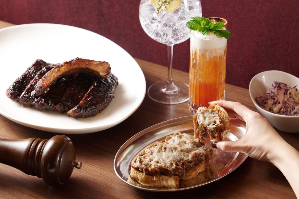 Landau’s in Wan Chai, Hong Kong, is split into a bar and grill, as well as a semi-formal dining room. Photo: Landau’s