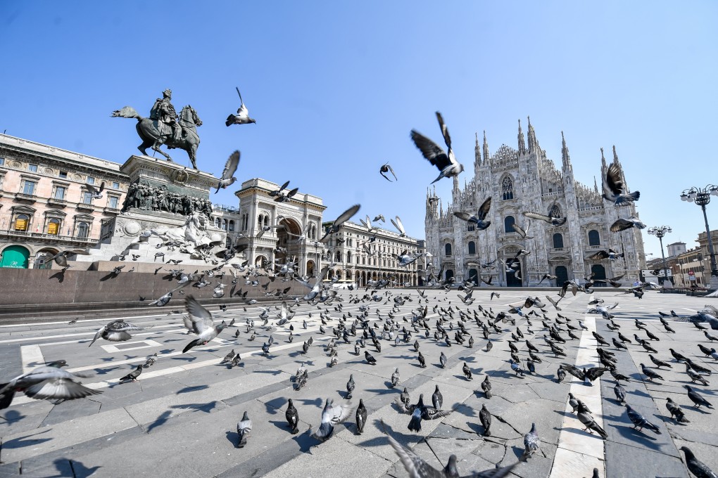 Pigeons in the Piazza del Duomo in Milan, Italy. Some people call the city-dwelling birds “rats with wings”, but is this justified? Photo: LaPresse via ZUMA Press/dpa
