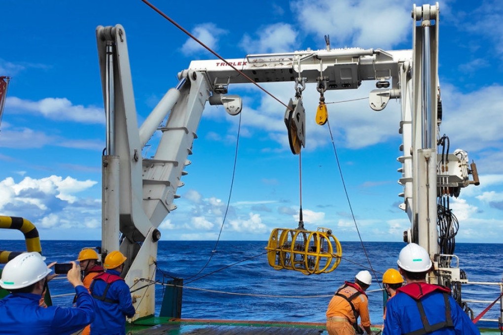 China has built the world’s first machine capable of laying submarine cables in the Challenger Deep, the deepest known place on Earth. Photo: Dalian Maritime University