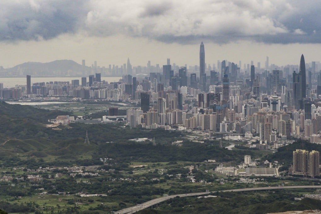 The Northern Metropolis will be developed on land at the border with Shenzhen. Photo: Martin Chan