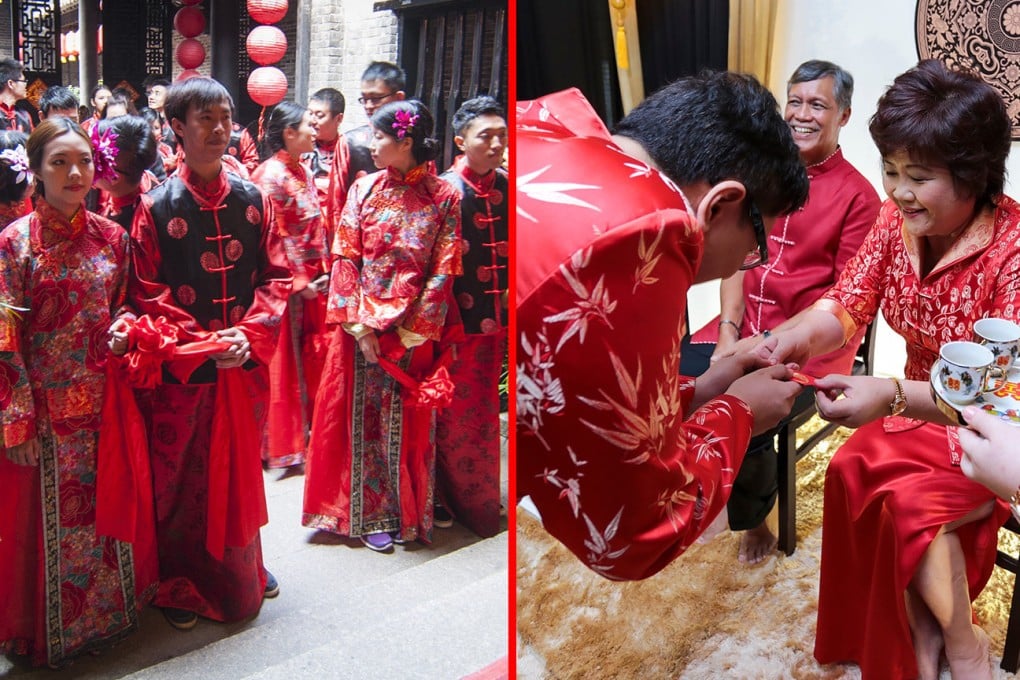 These marriages are termed “flash weddings” because the brides often escape, disappear, or coerce the men into divorce through various means, including frequent conflicts. Photo: SCMP composite/Shutterstock
