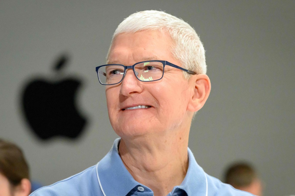 Tim Cook, seen in this file photo, has taken his third public trip to China this year. Photo: AFP