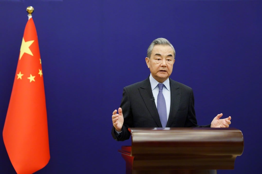 China’s top diplomat Wang Yi said territorial disputes should be “resolved peacefully through friendly consultations between the parties involved”. Photo: Chinese Ministry of Foreign Affairs