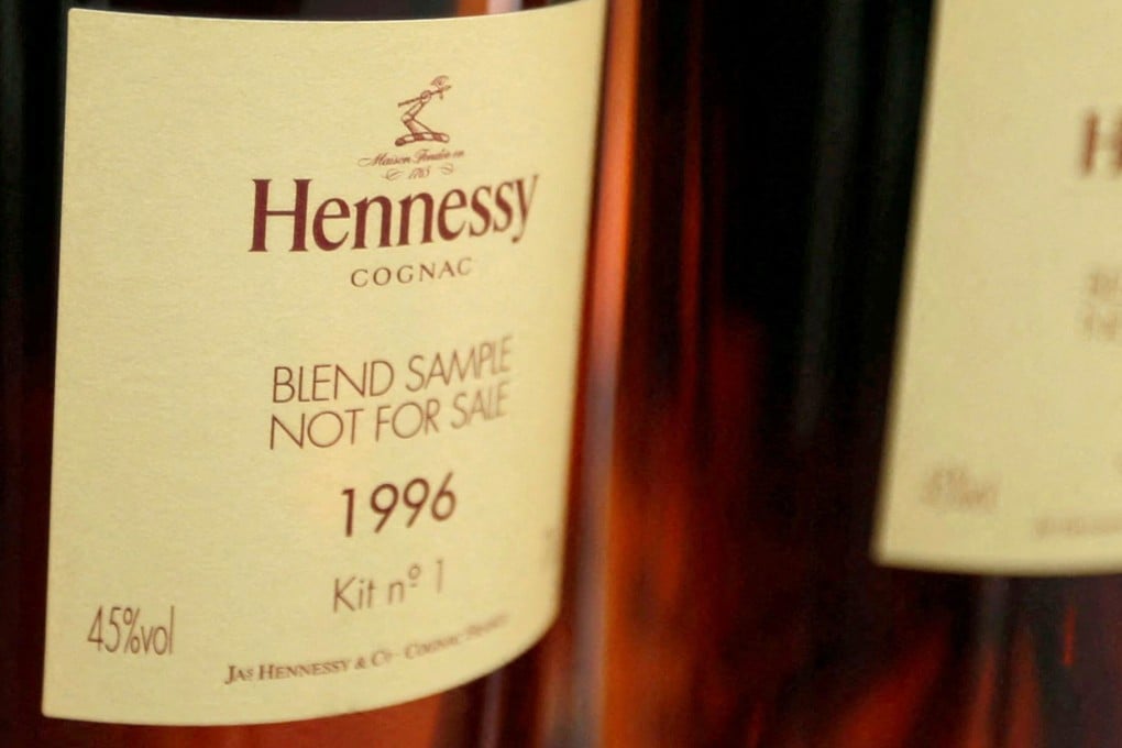 Bottles of Cognac are stored at the Hennessy factory in Cognac, France. Photo: Reuters