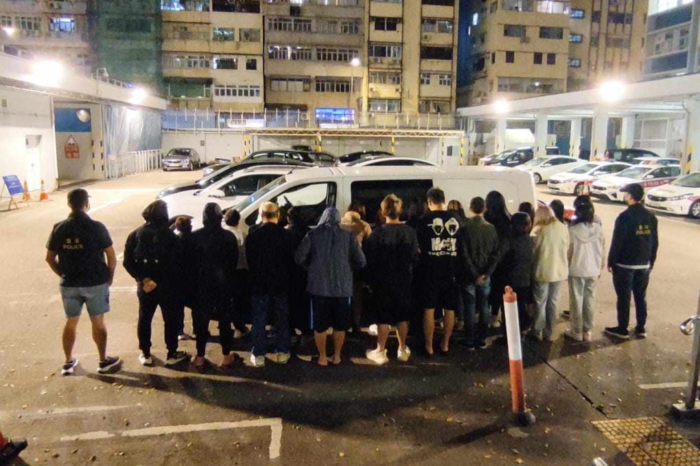 Police have arrested 24 people during raids on underground casinos. Photo: Handout
