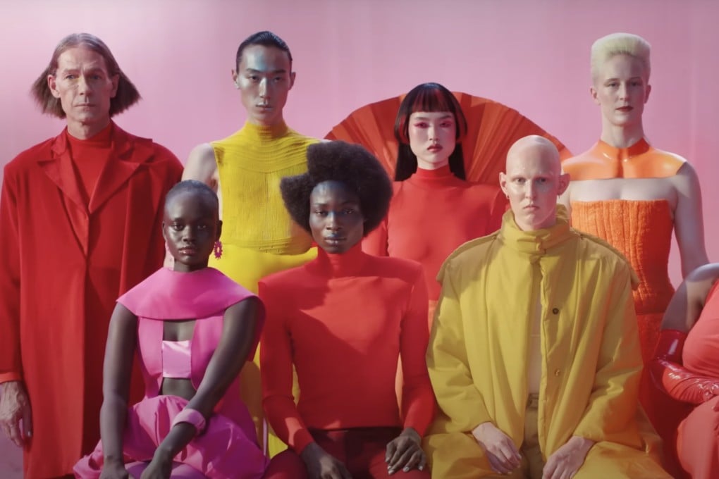 A still from Jaguar’s rebrand advertising video, Copy Nothing. Photo: Jaguar/Youtube