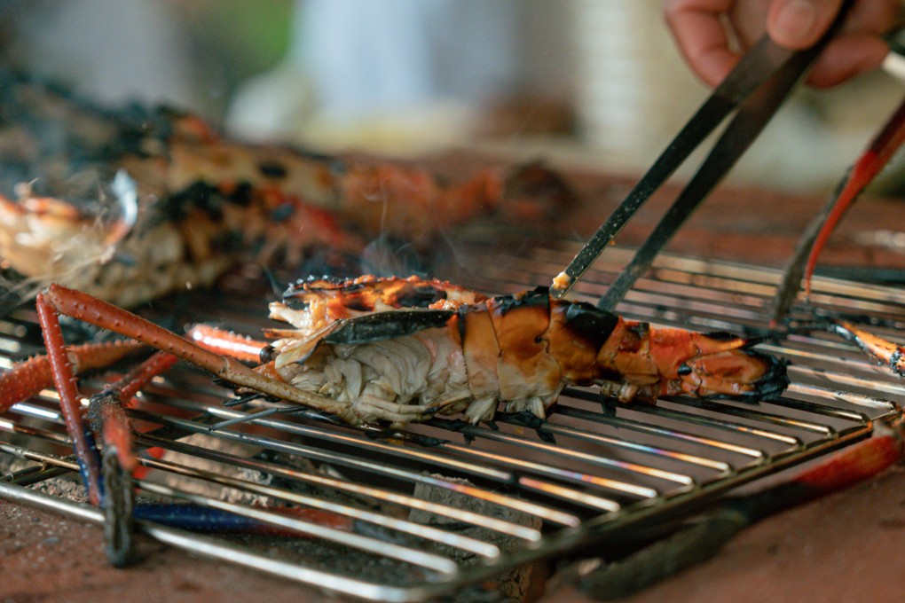 Grilled freshwater lobsters, a signature item at The St Regis Bali Resort, featured in Marriott International’s Luxury Group Dining Series event at the hotel in Indonesia. Photo: The St Regis Bali Resort