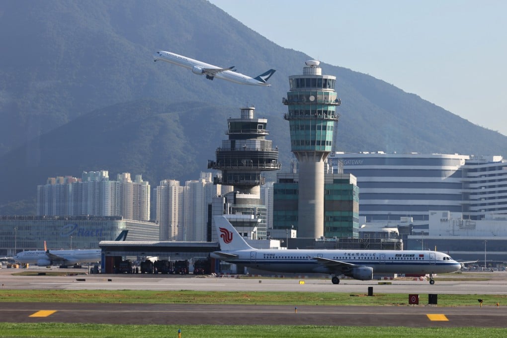 A Cathay Pacific flight takes off on Thursday. Photo: Dickson Lee