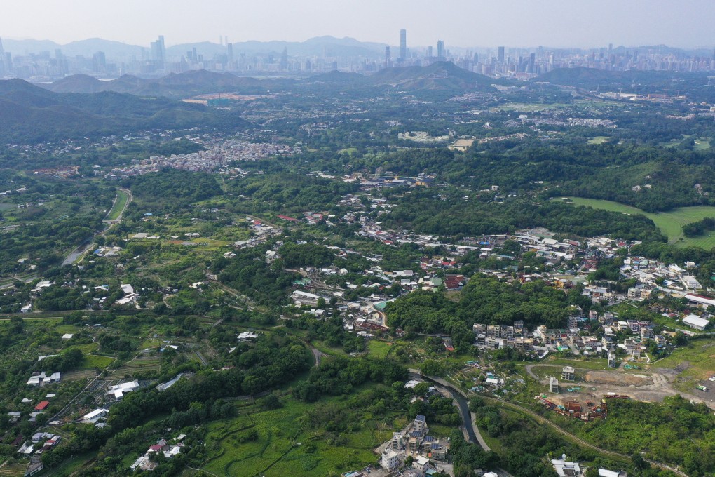The Northern Metropolis will be developed on land at the border with Shenzhen. Photo: May Tse